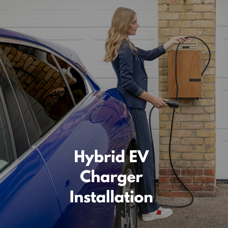 Hybrid EV Charger Installation